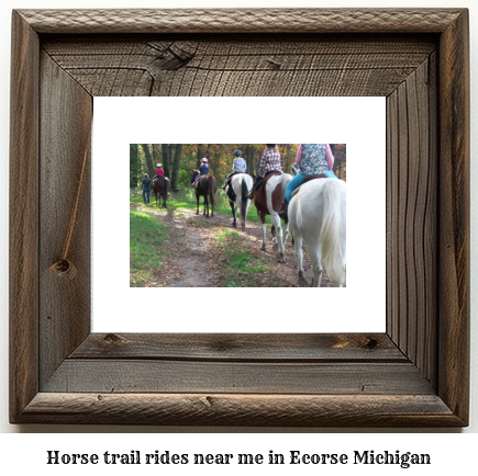 horse trail rides near me in Ecorse, Michigan